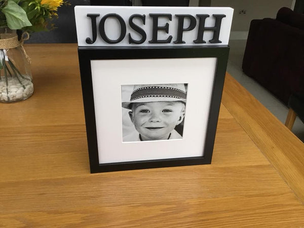 Personalised One Name Frame