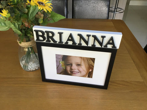 Personalised One Name Frame