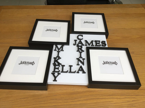 Personalised Four Name Frame