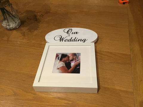 Our Wedding frame (No Date)
