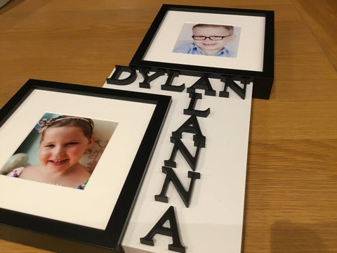 Personalised Two Name Frame